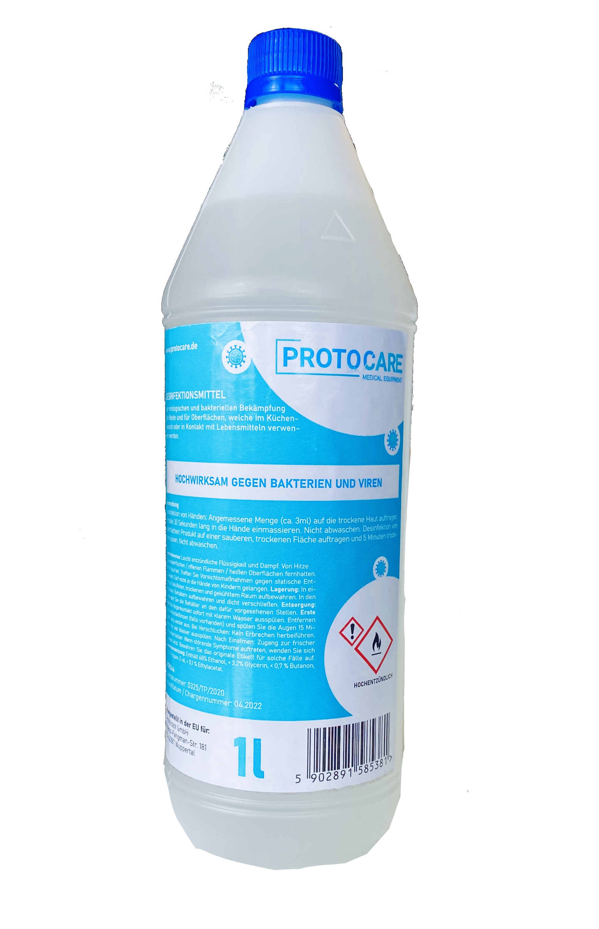 Protocare 1 Liter – Desinfektionsmittel